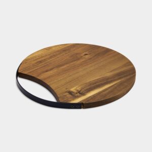 Tabla Riseta De Madera Acacia / Metal Hogar - Promo
