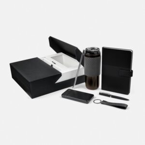 Set Estambul De Papel Italiano Premium Caja / Acero Inoxidable , Cerámica, Silicón Termo / Curpiel Libreta / Acero Inoxidable Bolígraf......