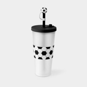 Vaso Soccer De Plástico / Silicón Bebidas - Promo